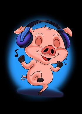 Music Lover I DJ Pig