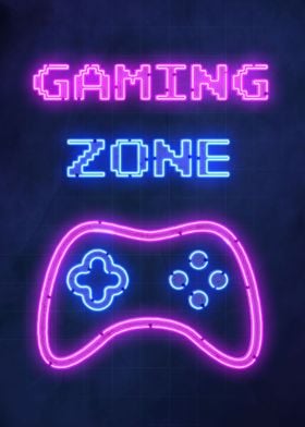 Gaming Gamer Neon Art