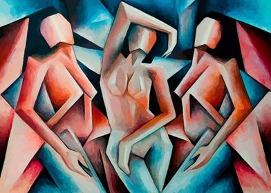 THREE CUBIST WOMEN