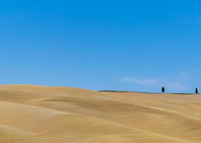 Valdorcia summer landscape