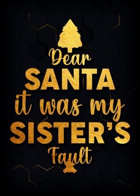 Dear Santa Sister