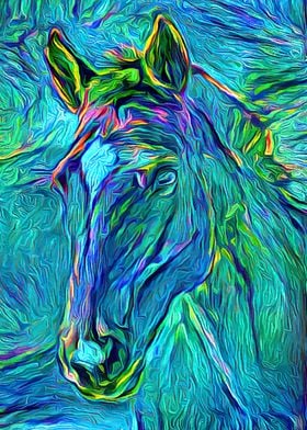 Horse Magic Portrait