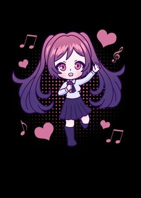 Anime Girl Music KPop