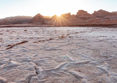 Salt in Valle de Marte