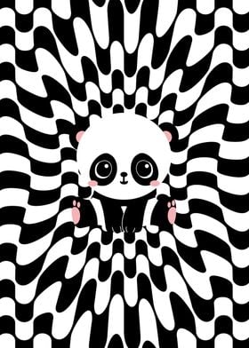 Psychedelic Kawaii Panda 