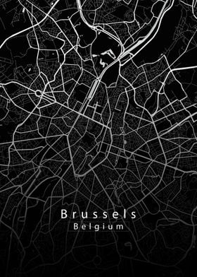 Brussels City Map