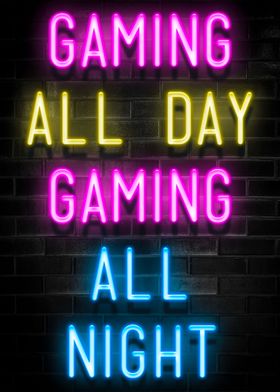 GAMING ALL DAY 