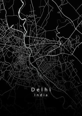 Delhi City Map