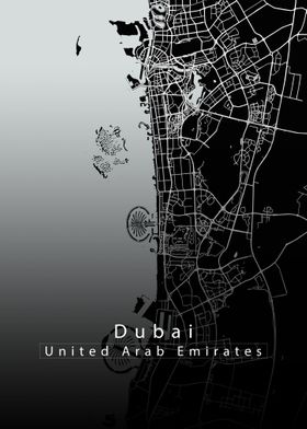 Dubai City Map