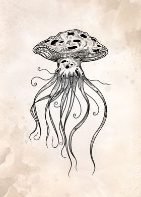 mushroom jellyfish