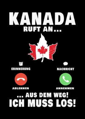 Kanada ruft an Urlaub