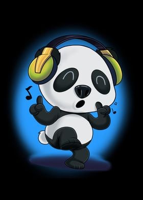 Music Lover DJ Panda Bear