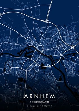 Arnhem City Map Blueprint