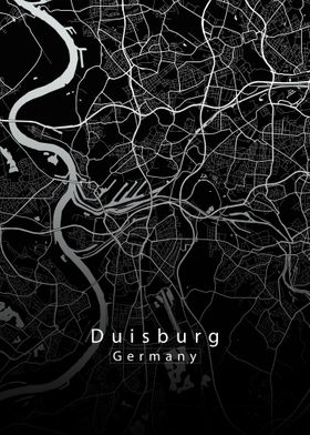 Duisburg City Map