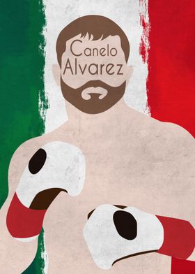 Canelo Alvarez Minimalist