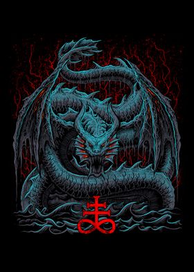 Demonic Satan Leviathan