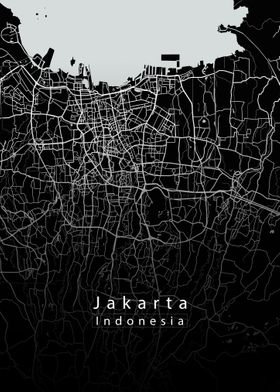 Jakarta City Map