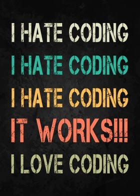 Code Coder Coding funny