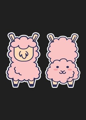 Cute Anime Alpaca Manga