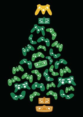 Gamer Christmas Tree 