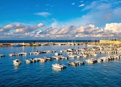 The harbour of Otranto 