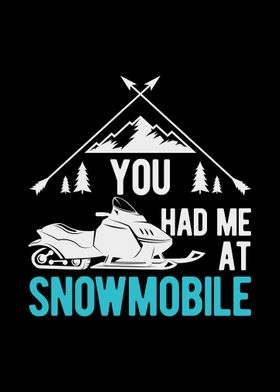 Funny Snowmobile Lover