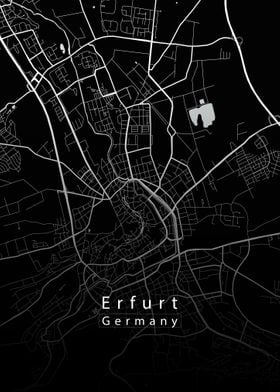 Erfurt City Map