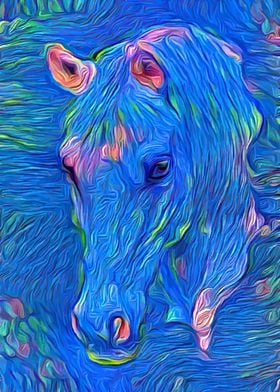 Horse Fairy Abstract