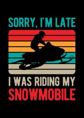 Funny Snowmobile Lover