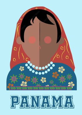 kuna woman illustration