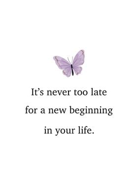 Never Too Late