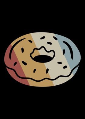 Donut Retro Vintage