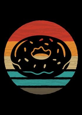 Donut Retro Vintage