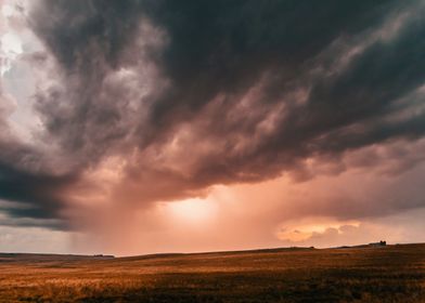 Thunderstorm in Aubrac