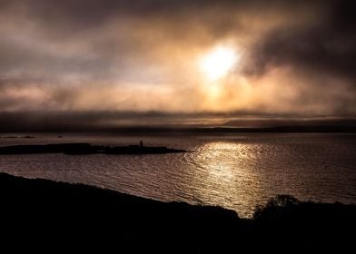 Sunrise over Rotten Island