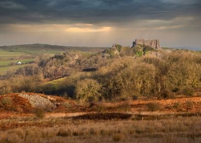 The castle at Carreg Cenne