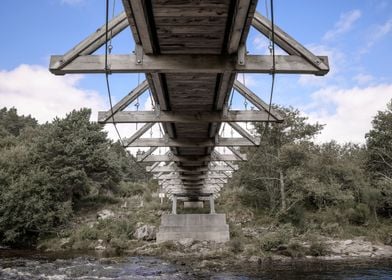 Wooden Old Bridge