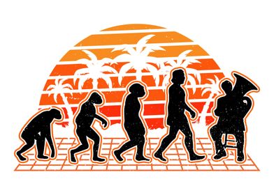 Tuba Evolution Sunset Play