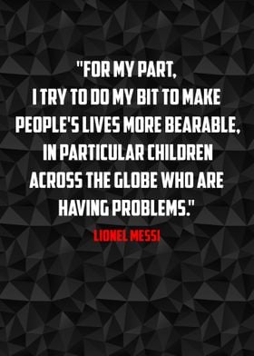 Quote lionel messi