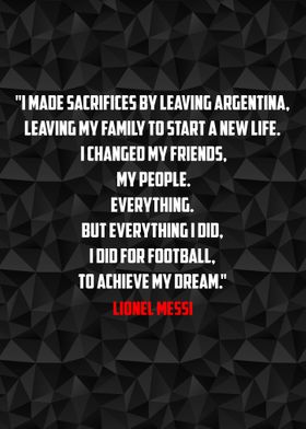 Quote lionel messi