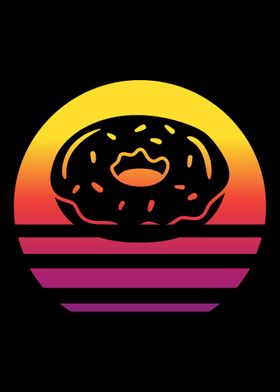 Donut Retro Vintage