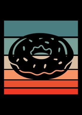 Donut Retro Vintage