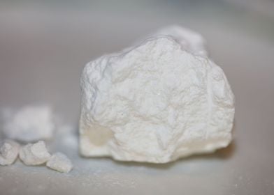 White cocaine rocks doping