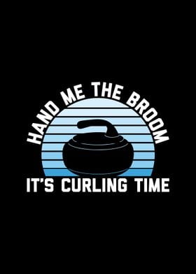 Curling Player Curler Gift