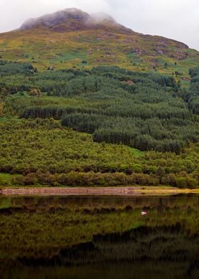 Loch Long in Scotland