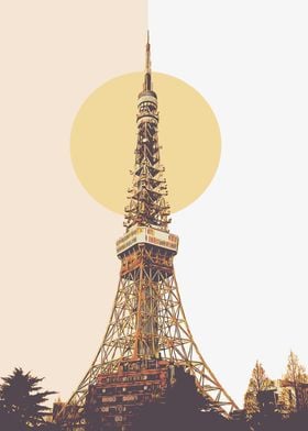 Tokyo Tower Artwork 