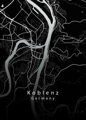 Koblenz City Map