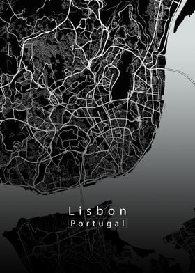 Lisbon City Map