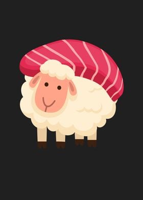 Sushi Sheep Japan Kawaii