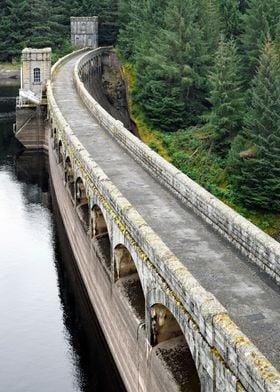 Laggan Dam in Scotland